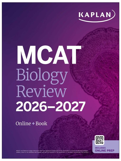 Title details for MCAT Biology Review 2026-2027 by Kaplan Test Prep - Wait list